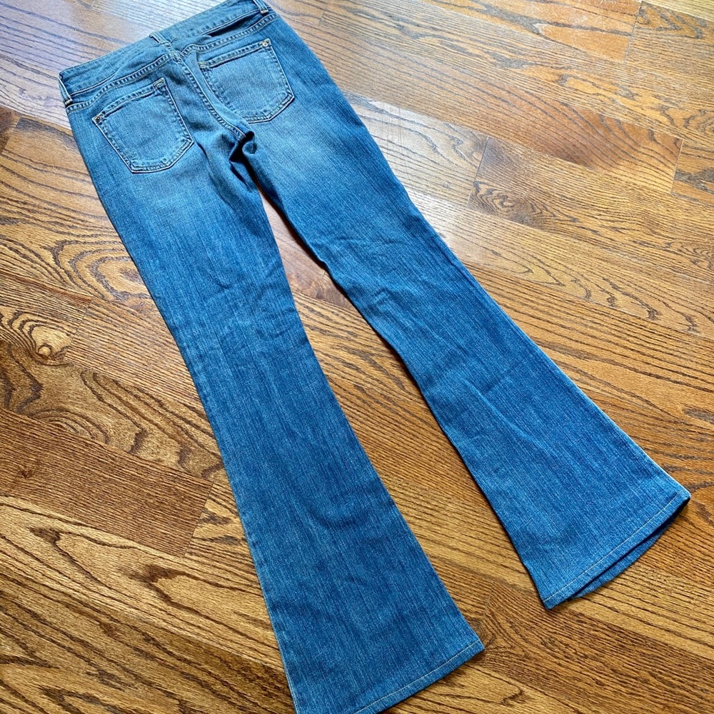 Vince Key Style Flare Jeans in Eclipse NWOT 25 - Picture 3 of 9
